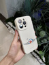 岡科【哆啦A夢】適用蘋果16promax液態(tài)硅膠手機殼iPhone15相機拍照按鍵全包14防摔保護套磁吸13男女12 磁吸【古董白】 iPhone16ProMax 曬單實拍圖