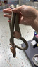 曇蓓漫狗繩牽引繩P繩防爆沖防掙脫中大型犬拴狗繩套脖遛狗神器訓練用品 狗狗P鏈牽引繩【長(cháng)1.8*粗1.0cm 米色】 曬單實(shí)拍圖