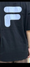 斐樂（FILA）FUSION潮牌情侶多彩短袖T恤2025新款男女短T時尚大logo短袖 正黑色-BK L 175/96A 【寬松版型】 曬單實拍圖