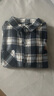 迪士尼（Disney）2025新款春季男寶寶春裝長(cháng)袖小童潮兒童格子襯衫男童襯衣春秋薄款 140 藏青格 刺繡格子衫 曬單實(shí)拍圖