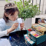 杜莉莎兒童化妝品3-6-12歲女孩專用舞臺(tái)演出彩妝盒無(wú)毒套裝生日禮物玩具 開(kāi)心樂(lè)園迷你化妝箱【送手提袋】 曬單實(shí)拍圖