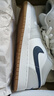 耐克（NIKE）Jordan官方耐克喬丹男女童AJ1板鞋大童運動(dòng)鞋秋季低幫氣墊553560 146白/深藏青/淺灰/橡皮中褐 40 曬單實(shí)拍圖