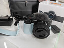 索尼（SONY）ZV-E10 微單數(shù)碼相機(jī) 4K視頻 vlog 直播相機(jī) zv-e10 創(chuàng)意濾鏡 E10K黑色套機(jī) 官方標(biāo)配【128卡+相機(jī)套+腕帶+品牌電池+座充】 曬單實(shí)拍圖
