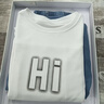 MAGIOPY奢侈高端品牌運(yùn)動(dòng)套裝女士2025新款舒適流行時(shí)尚媽媽休閑兩件套 白色上衣+牛仔褲 M 曬單實(shí)拍圖
