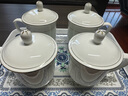 陶相惠 茶杯骨瓷辦公杯會(huì)議杯陶瓷蓋杯開會(huì)杯子商務(wù)辦公水杯帶蓋10只裝 曬單實(shí)拍圖