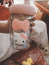 hello kitty周邊水杯 夏季凱蒂貓學(xué)生女生高顏值便攜可愛(ài)ins卡通 【粉色】KT廚師杯+立體蝴蝶結 帶茶倉+杯刷+吸管刷+3D貼 曬單實(shí)拍圖