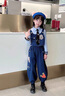 G.DUCKKIDS小黃鴨女童套裝春秋朱迪兔子警官衣服中小大兒童cos服裝三件套潮 三件套 150 cm 曬單實(shí)拍圖