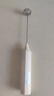 打蛋器打奶泡器打發(fā)器電動(dòng)咖啡打泡器奶泡打發(fā)器手持小型電動(dòng)攪拌棒打發(fā)器 奶黃色【三擋調(diào)速 快速打發(fā)】 曬單實(shí)拍圖