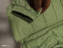 雪中飛兒童羽絨服輕薄保暖外套2025新款男女童裝秋冬季上衣 薄荷綠 140 曬單實拍圖