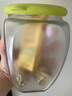 Glasslock玻璃罐帶蓋雜糧儲物收納茶葉罐糖果罐食品密封罐 500ml綠色 曬單實拍圖