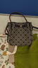 Tory Burch 湯麗柏琦【七夕禮物】ROMY T MONOGRAM 斜挎水桶包TB 178016 Tory 海軍藍(lán) 405 OS OS 曬單實(shí)拍圖