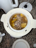 美的（Midea）電燉鍋電蒸鍋 煮粥嬰兒輔食鍋專用燉湯盅煲湯鍋輔食鍋燉盅1L隔水燉 蒸燉一體多功能鍋 MD-DZE1068 曬單實拍圖