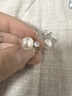 伊燦戴妃款微鑲水鉆仿珍珠耳釘精致高級(jí)感耳環(huán)2025年新款爆款耳夾耳飾 白色微鑲水鉆珍珠耳釘 曬單實(shí)拍圖