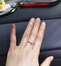 恒光臻鉆皇冠經(jīng)典六爪鉆戒河南培育鉆石真鉆1克拉求婚結婚銀戒指 S925銀 50分 D- VS1 活口可調節 曬單實(shí)拍圖