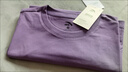 安踏（ANTA）袖女士圓領(lǐng)修身顯瘦紫色洋氣時(shí)尚簡(jiǎn)約2025春季新款青年女子半袖 -5薇薇紫 3XL 185 曬單實(shí)拍圖