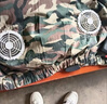迪伽洛夏季降溫空調(diào)服帶風(fēng)扇的衣服戶外防暑充電制冷勞保工人工地工作服 2風(fēng)扇迷彩2件+32V電池配件1套 XL (175) 【推薦120-140斤】 曬單實(shí)拍圖