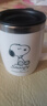 史努比（SNOOPY）保溫杯304不銹鋼馬克咖啡杯家用喝水杯男士辦公室茶杯女學(xué)生杯子 白色420ML 曬單實拍圖