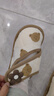 QYCKABY新款月子鞋女孕婦89月份春秋季保暖防滑透氣居家外穿棉拖鞋女士 米色小熊【專為孕婦設(shè)計】 38-39 標(biāo)準(zhǔn)碼【內(nèi)長245MM】 曬單實拍圖