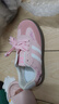 可愛KT貓刺繡德訓(xùn)鞋女2025新款韓系小眾chic百搭板鞋休閑小白鞋女 粉色 38 曬單實(shí)拍圖