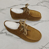 雅格獅丹（Aquascutum）男鞋夏季2025新款商務(wù)休閑皮鞋男士真皮工裝鞋 黃棕 【英國(guó)百年品牌】 39 -適合運(yùn)動(dòng)鞋40碼 曬單實(shí)拍圖
