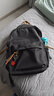 回力韓版書(shū)包女原宿百搭大學(xué)生初中高中生雙肩包簡(jiǎn)約森系時(shí)尚電腦背包 黑色+沖天鴨掛件 曬單實(shí)拍圖