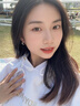 京蔻迪歐泊石耳圈耳環(huán)女小眾設計感耳飾2025新款銀針耳釘耳扣 無 曬單實拍圖