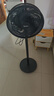 美的（Midea）【超級單品】七葉輕音立式電風(fēng)扇家用柔風(fēng)落地扇臺式桌面小型風(fēng)扇大風(fēng)量節(jié)能搖頭宿舍電扇 SAF30AB 曬單實拍圖