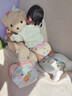艾咪艾咪寶寶訓練褲嬰兒如廁內(nèi)褲夏季男女嬰兒童隔尿內(nèi)褲純棉可洗戒尿不濕 兔子+豬豬+貓咪+水豚+黃鴨 5條 170 M碼【適合16-25斤】 曬單實拍圖