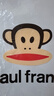 大嘴猴（paul frank）休閑褲男士潮牌美式工裝褲男春夏時尚百搭彎刀褲男 灰綠色 XL 曬單實拍圖