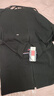 TOMMY JEANS【透氣舒適】夏女珠地棉氣質(zhì)收腰顯瘦V領(lǐng)寬松長連衣裙17725 黑色BDS S （推薦：95-110斤） 曬單實拍圖