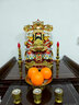黃銅財(cái)神爺供奉神像彩繪文財(cái)神招聚辦公室店鋪家用大號(hào)財(cái)神擺件 琉晶彩-48號(hào) 銅聚寶盆財(cái)神 曬單實(shí)拍圖