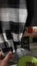 森馬（Semir）[商場同款]長袖襯衫男純棉法蘭絨格子外套2025秋101525105106 曬單實拍圖
