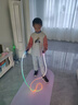 米囹發(fā)光跳繩兒童小學(xué)生專(zhuān)用幼兒園小孩寶寶初學(xué)者初中生夜光成人U 海洋藍+【亮度升級·彩虹款】 曬單實(shí)拍圖