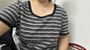 三彩若潮大碼女裝2025夏新款法式香風(fēng)方領(lǐng)T恤短袖套頭上衣胖MM 黑白條紋預(yù)售[8月6日]發(fā) 3XL 175/104B 曬單實(shí)拍圖