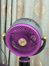 美的（Midea）電風扇空氣循環(huán)扇暴風驅蚊落地扇家用大風力輕音凈化扇 組合裝【智控驅蚊款】紫色+3瓶驅蚊液 曬單實拍圖