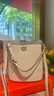 蔻馳（COACH）【品牌直供】七夕禮物女士WILLOW19小號(hào)水桶包白色CW625B4HA 曬單實(shí)拍圖