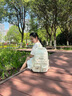 沫子學(xué)院風(fēng)可愛大容量書包女休閑百搭雙肩包初中女生高中學(xué)生電腦背包 白色 帶星星+飛行兔掛件 曬單實(shí)拍圖