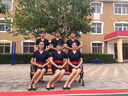 蒂默奇東航空姐制服東方航空連衣七分袖空乘航空高鐵職業(yè)服裝乘務(wù)員工作 藍色連衣·裙（+腰帶絲巾） L 曬單實拍圖