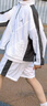 NAUTICA童裝【2025夏季】 男童女童防曬服兒童運動(dòng)外套訓練服套裝 白色-外套 170 曬單實(shí)拍圖