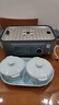 美的（Midea）鎖嫩艙3.0家用電蒸鍋智能烹飪多功能鍋可視分區(qū)一鍋多用不銹鋼蒸燉鍋鎖嫩艙多用途鍋MZ-ZGS352202 曬單實拍圖