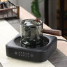 功夫茶具套裝煙灰側(cè)把茶壺玻璃高檔整套泡茶器燒水壺茶盤煮茶家用 壺+公杯+茶漏+主人杯+6把杯+杯架+茶盤 曬單實(shí)拍圖