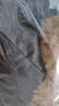 拓路者連帽派克服中長款羽絨服女款冬季戶外運動休閑防風保暖工裝外套男 黑色 L 曬單實拍圖