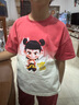 G.DUCKKIDS童裝哪吒衣服女童夏季套裝2025新款兒童夏裝女寶寶漸變短袖兩件套 紅色漸變 130 建議120-130cm7-8歲 曬單實(shí)拍圖