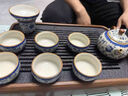 講茗堂汝窯陶瓷整套茶具家用戶外送退休領導長輩父親節(jié)生日禮盒物品 汝窯繁花西施壺-禮盒 10頭 標準 曬單實拍圖