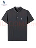 U.S. POLO ASSN.襯衫男秋冬季季商務(wù)休閑襯衣百搭保羅上衣男裝外套 暗黑 L 曬單實(shí)拍圖