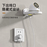 軒邑 攝像頭支架免打孔適用小米360華為海雀螢石TP-LINK普聯(lián)小白監(jiān)控支架托架底座壁掛白墻免釘掛架 曬單實(shí)拍圖