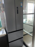 美的（Midea）417法式多門(mén)四開(kāi)門(mén)60cm超薄零嵌入式雙變頻小戶型無(wú)霜電冰箱 MR-417WFPE 流蘇銀 家電國(guó)家補(bǔ)貼20% 曬單實(shí)拍圖