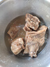 往來(lái)白丁 內(nèi)蒙古牛排骨肋排2斤凈重 新鮮黃牛肋排燒烤火鍋食材牛肉 生鮮 曬單實(shí)拍圖