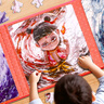 億基美哪吒魔童鬧海磁力拼圖4階127片3-6歲兒童益智玩具男女孩生日禮物 曬單實(shí)拍圖