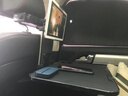 車載小桌板后排折疊桌汽車餐桌 車用后座飯桌學(xué)習(xí)桌子 101加大黑-高低可調(diào)（平板夾） 曬單實拍圖